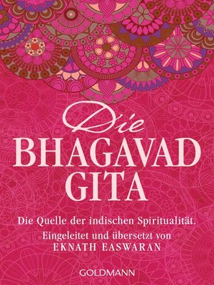 cover image of Die Bhagavad Gita